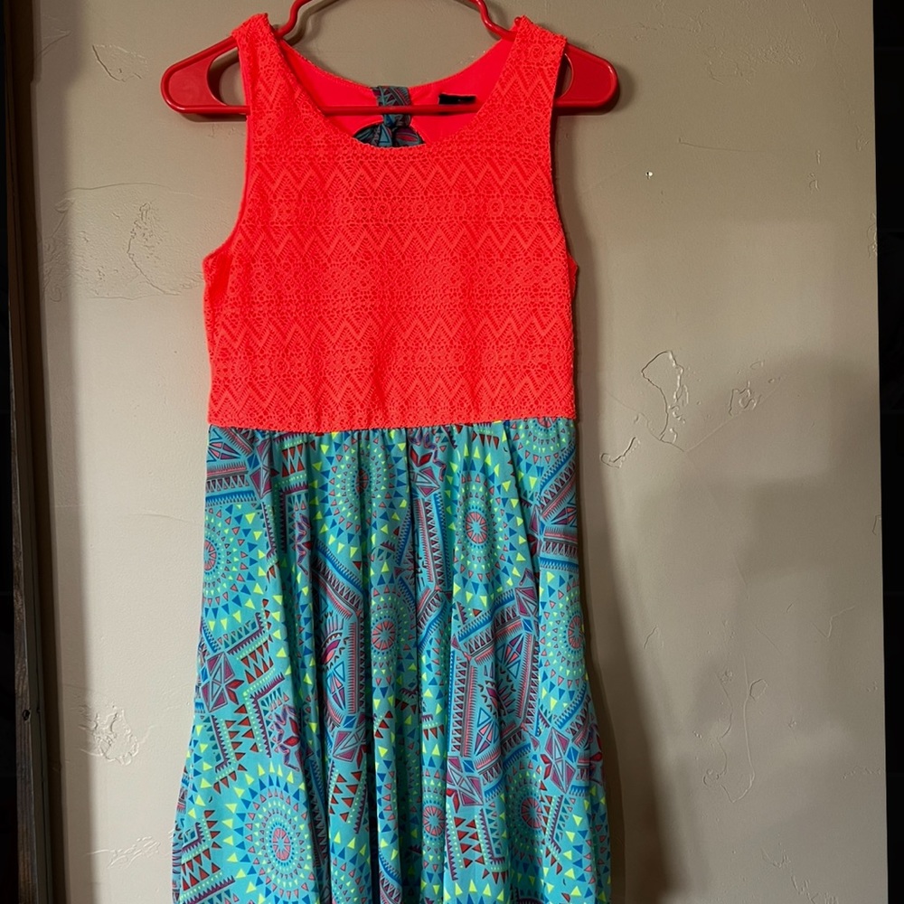 Bright flowy dress